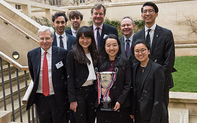 Cambridge team reach Grand Final of International Intellectual Property Moot